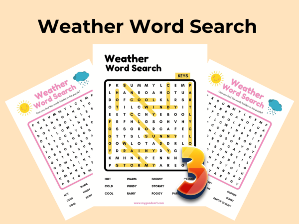 Weather Word Search